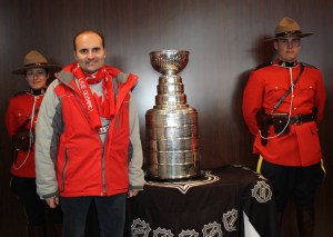 Me With The Stanley Cup During The 2010 Paralympics