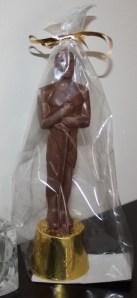 Like my chocolate Oscar? Find out who wins the real ones Sunday.
