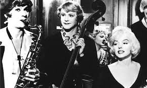 Tony Curtis, Jack Lemmon and Marilyn Monroe put on an unforgettable show in Some Like It Hot.