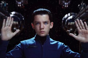 Asa Butterfield plays child genius Ender Wiggin in the family sci-fi thriller Ender's Game.