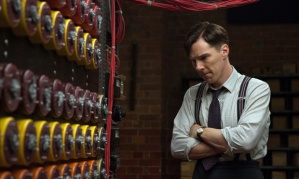 Benedict Cumberbatch plays mathematician/inventor Alan Turing through many angles in The Imitation Game.