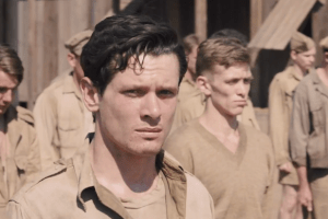 Unbroken is the story of American Olympian Louis Zamperini (played by Jack O'Connell) and his ordeal as a POW in Japan.