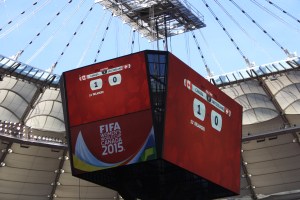 Canada wins! They'll be staying in Vancouver for their quarterfinal.