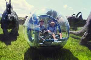 Jurassic World is about the latest Jurassic theme park where chaos ensues any minute.