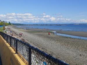 White Rock beach